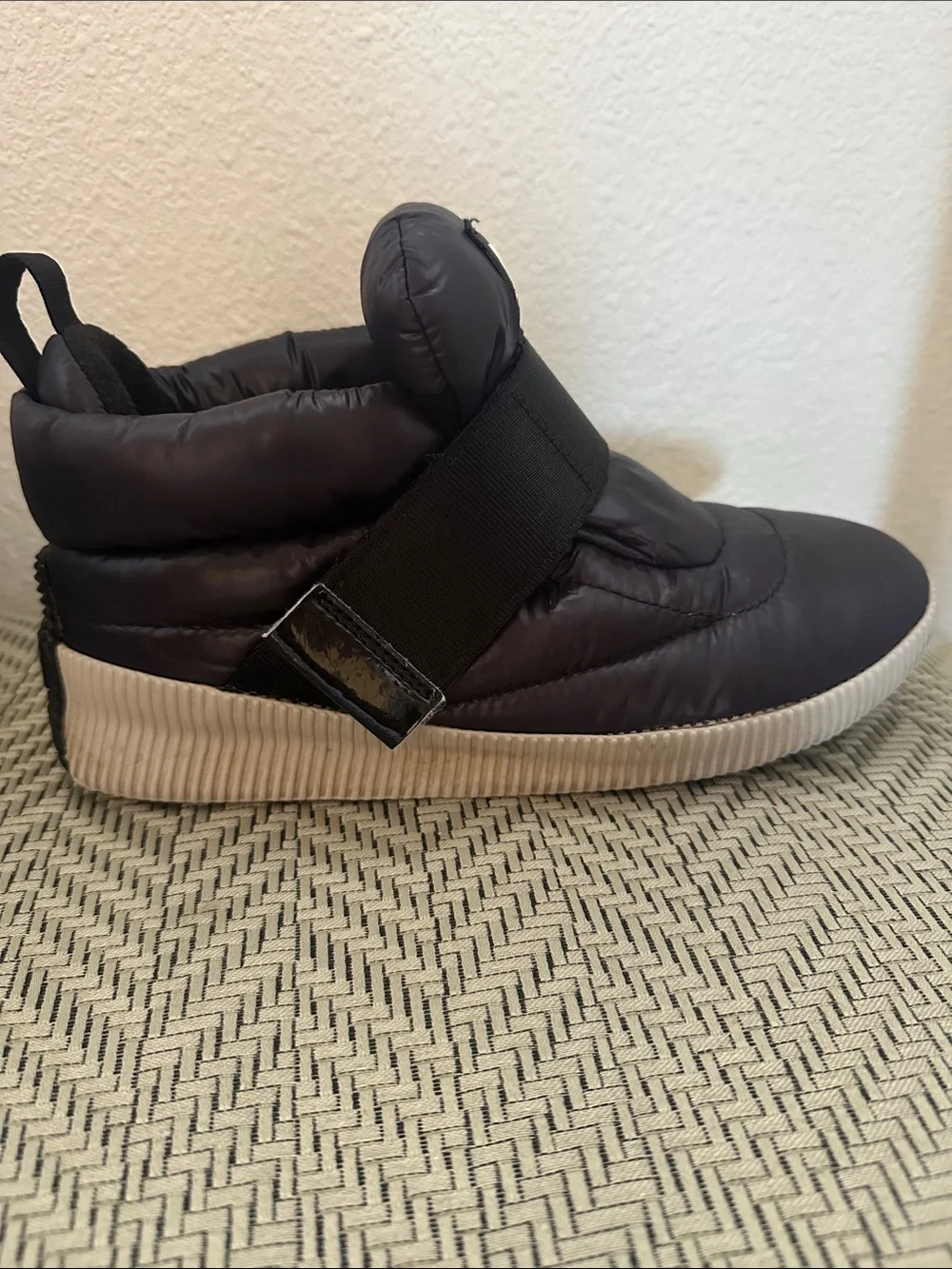 Sorel Waterproof Black Puffer Shoes